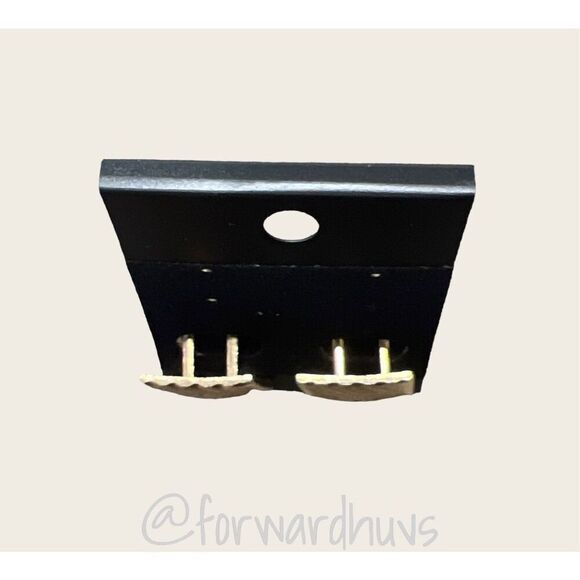 ☑️ Vintage Men's Gold Tone Cuff Links with Sunburst Etching - Picture 3 of 7